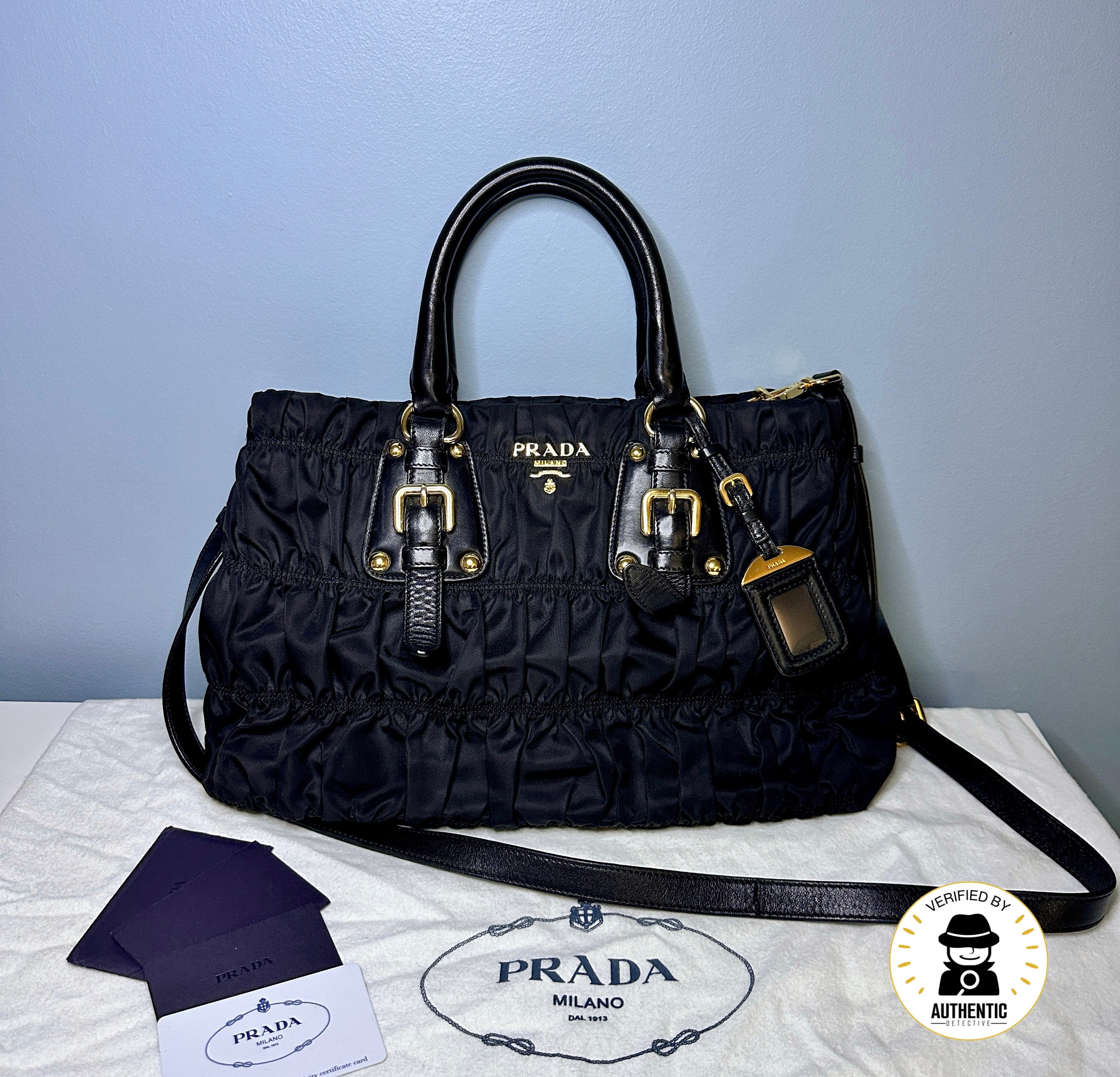 Prada Tessuto Nylon Gaufre 2-way – reLuxedCA
