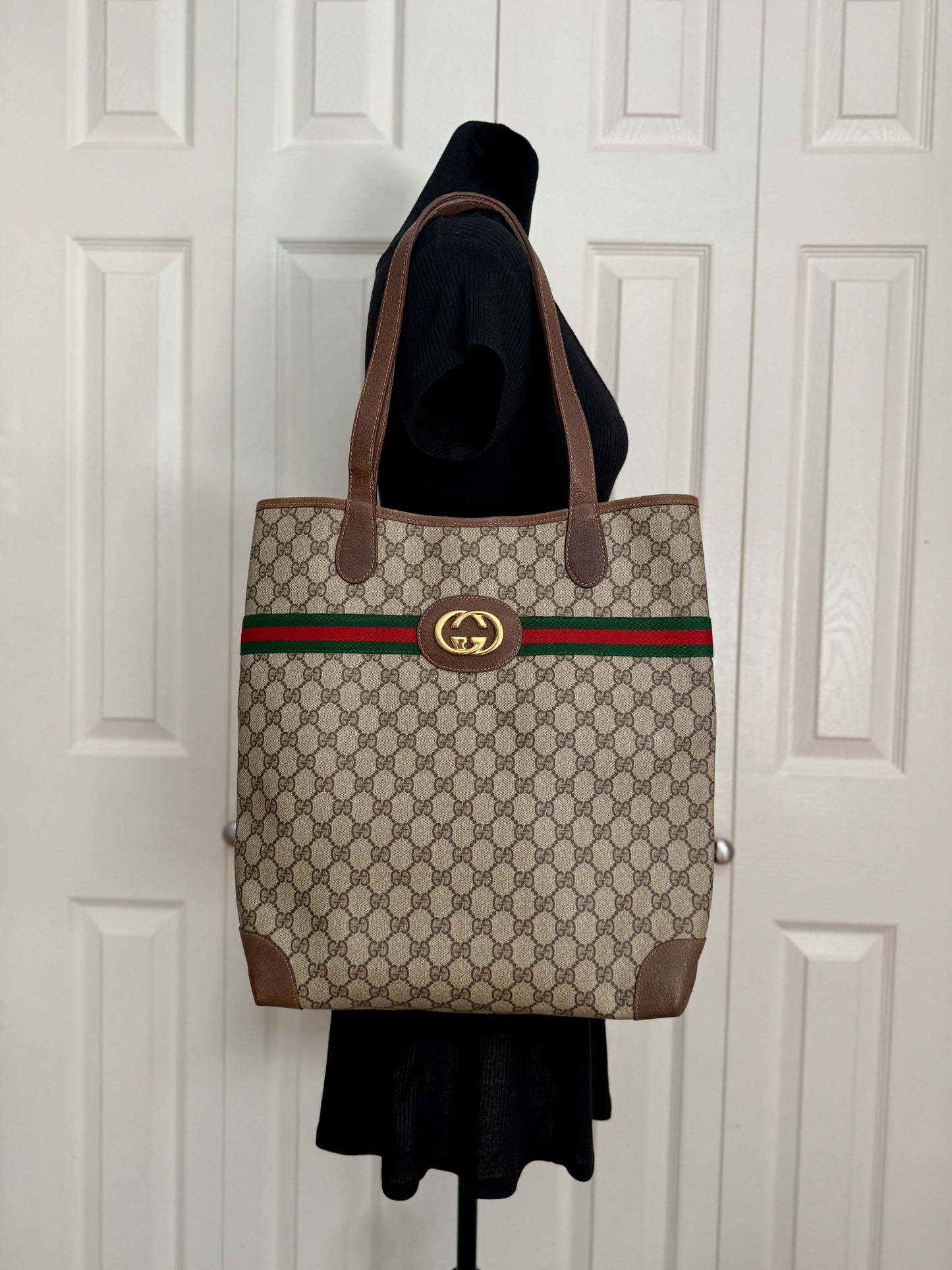 Gucci Sherry Line Tote Bag