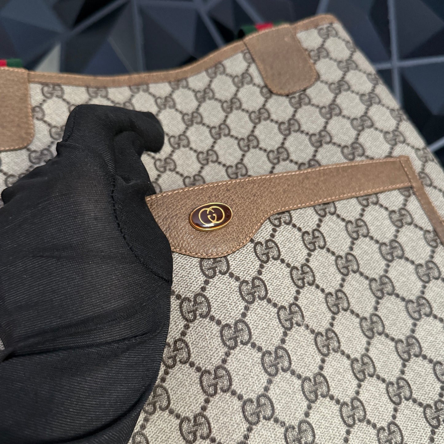 Gucci Sherry Line Tote Bag