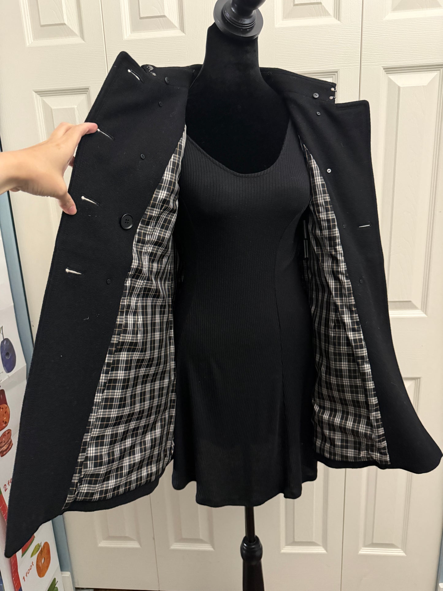 Burberry Blue Label Wool Trench Coat