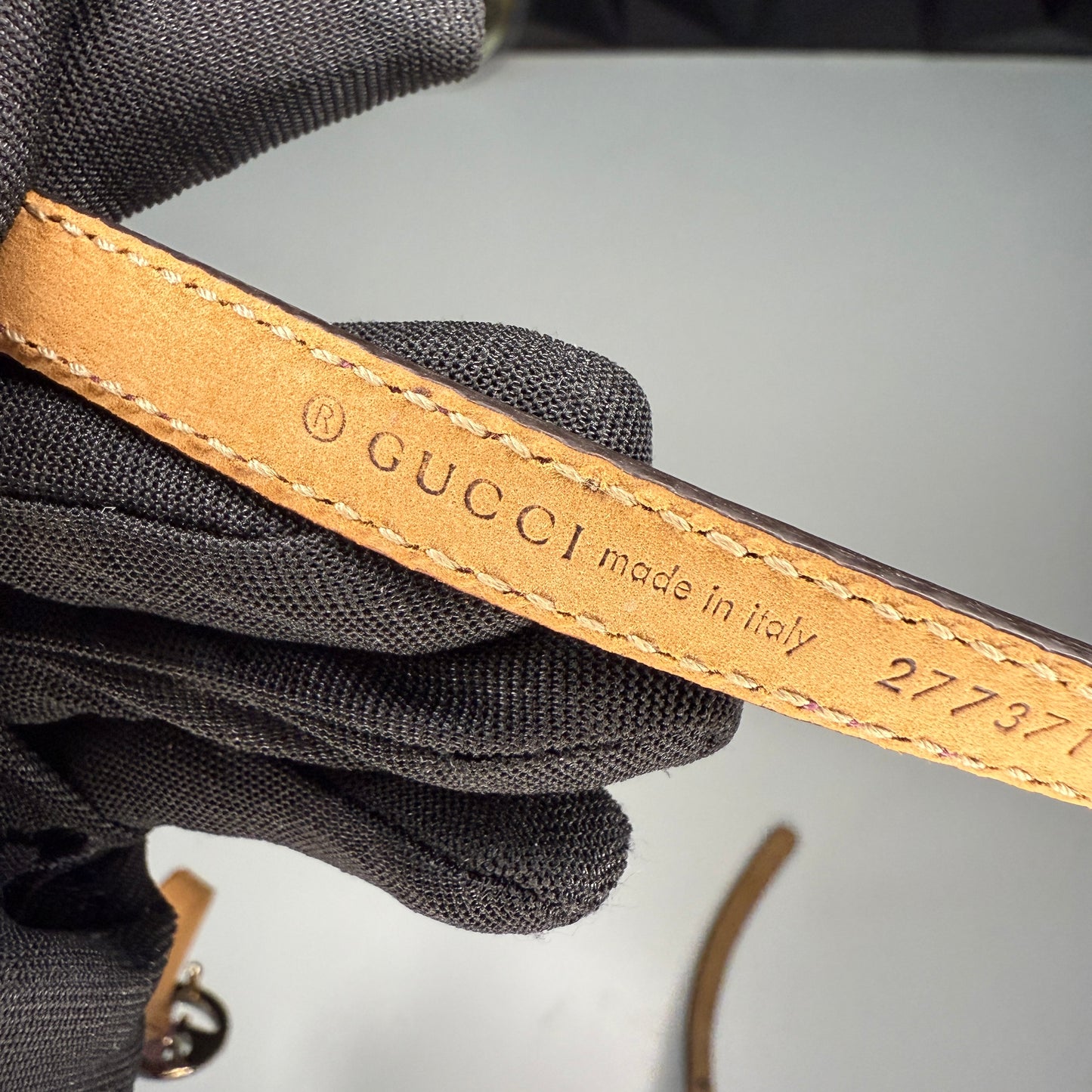 Gucci Slim Dress Belt