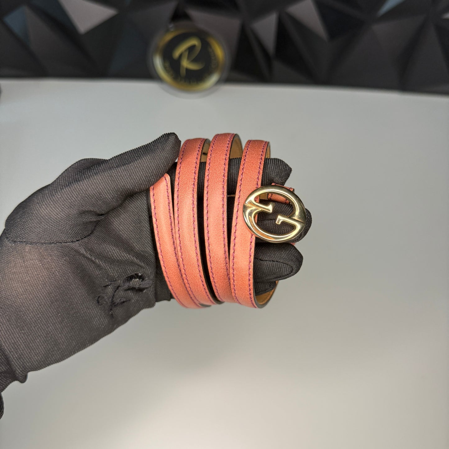 Gucci Slim Dress Belt