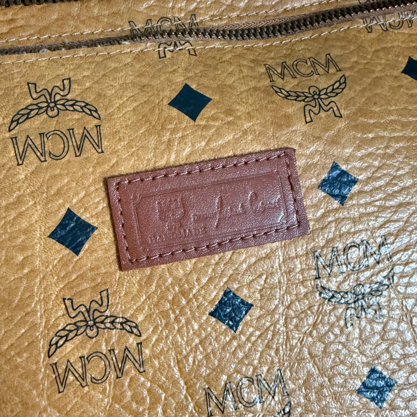 MCM Shoppers Tote Long Handle