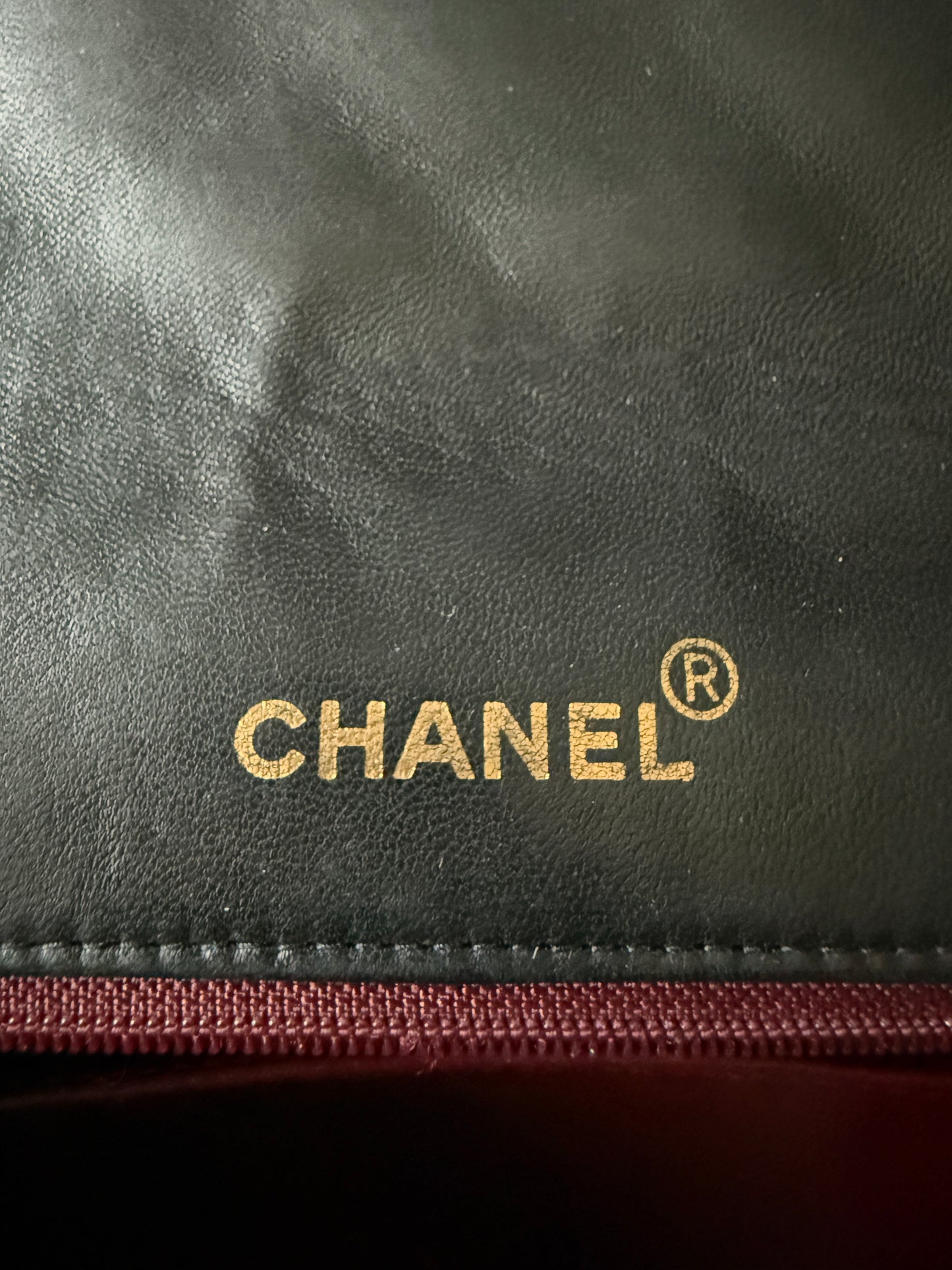 Chanel Vintage Diana – Lambskin, Medium Black 24K GHW