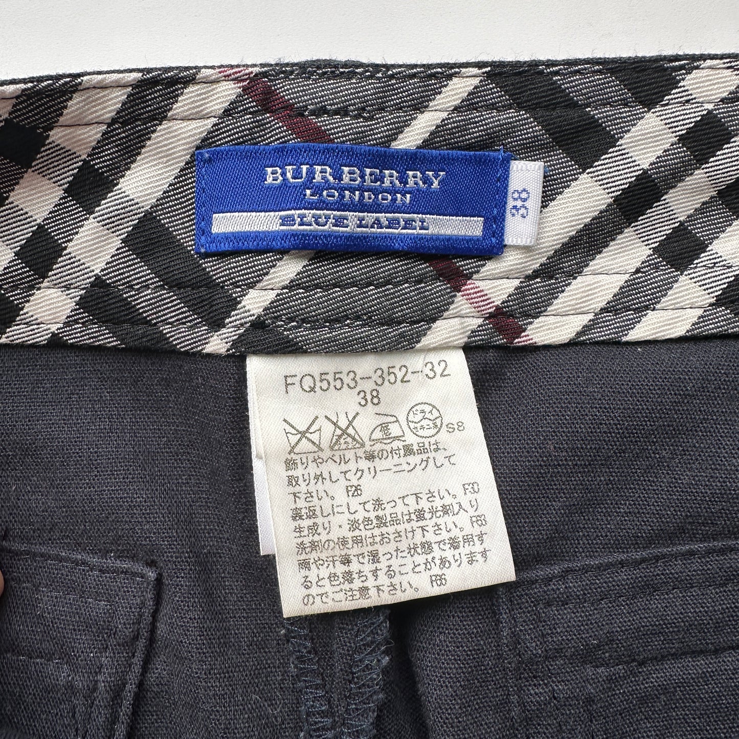 Burberry blue label shorts