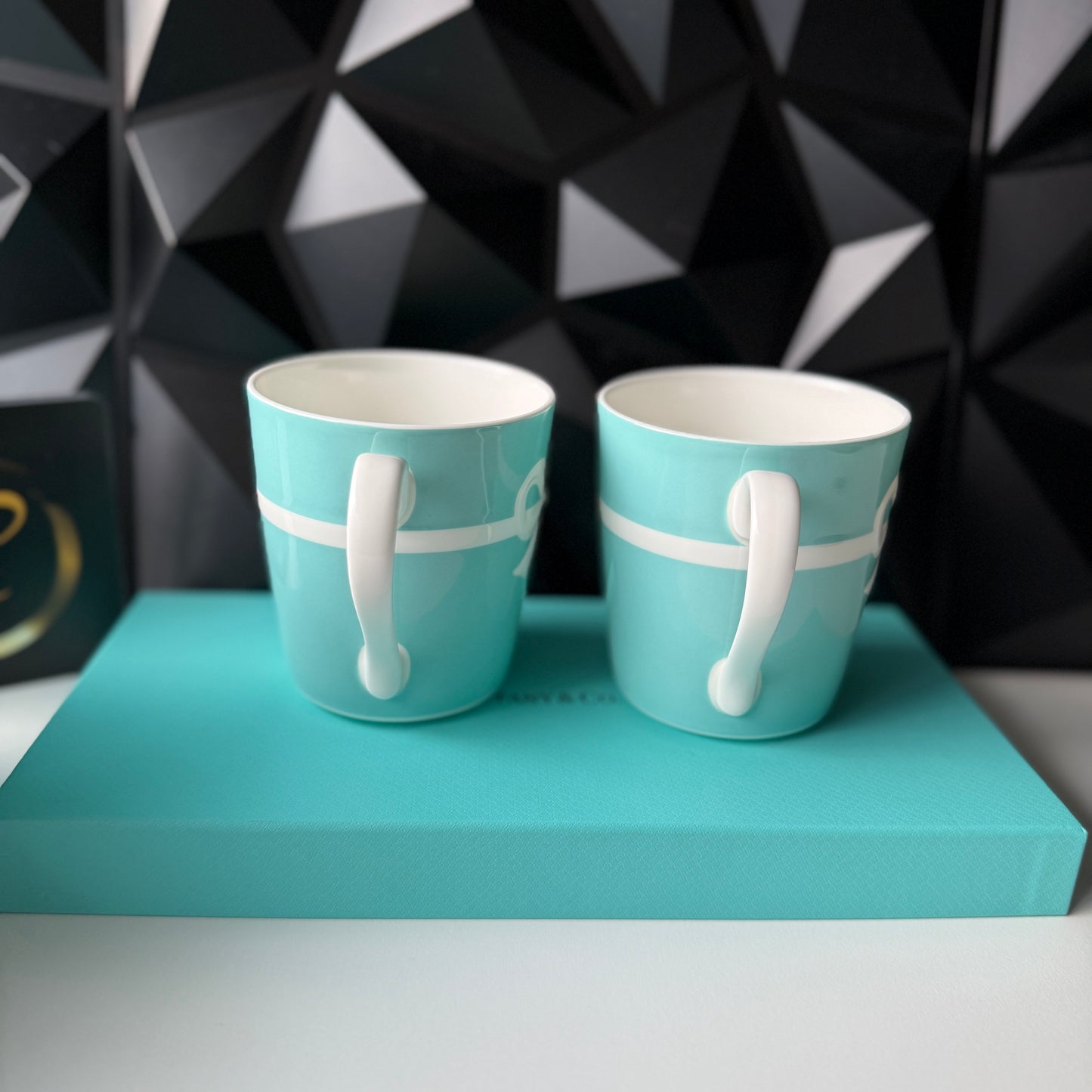 Tiffany & Co. Mug Set – Brand New with Box