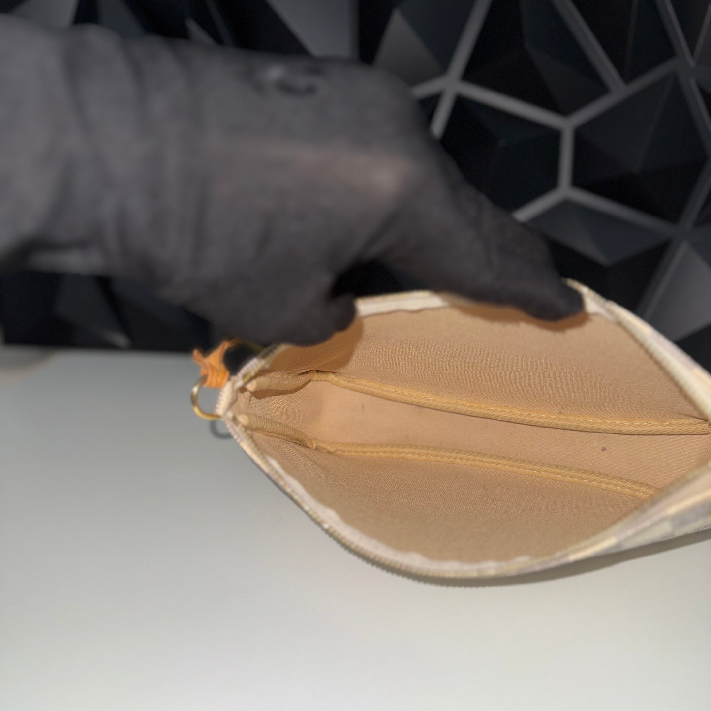 Louis Vuitton Pochette Accessoires, Damier Azur