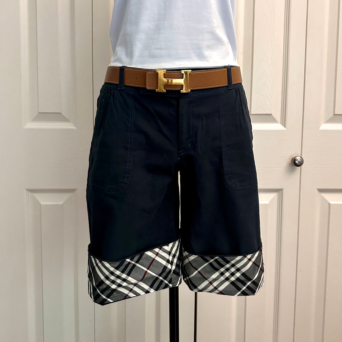 Burberry blue label shorts