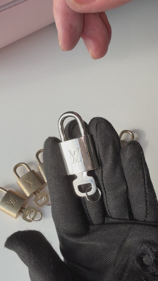 Louis Vuitton Lock & Key Set - Silver